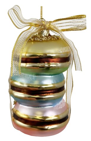 shishi Glass macaroons pink-blue green 9cm