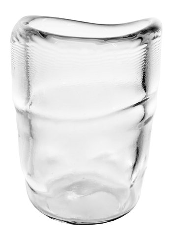 shishi Glass organic votive clear d12;h16cm