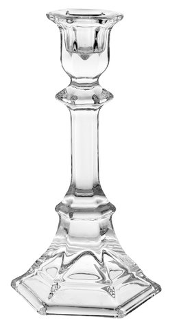 shishi Glass pressed square CH clear 19 5cm