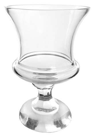 shishi Glass urn d17 5;h26 5cm