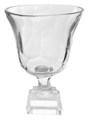 shishi Glass urn hemat cut d12;h17cm