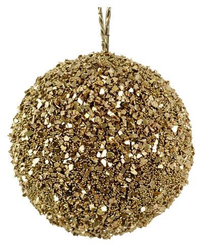 shishi Glitter bead ball gold 8cm