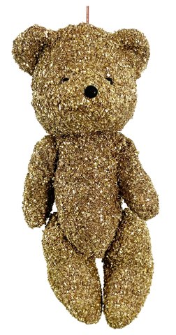 shishi Glitter bear gold 28cm