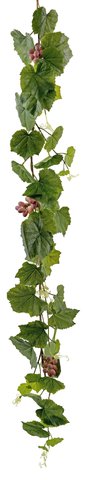 shishi Grape garland with grapes 210cm