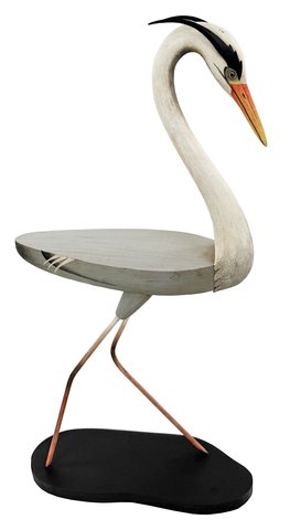 shishi Grey heron table 97cm