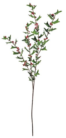 shishi Holly branch red green 1 3m