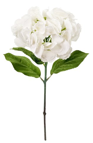 shishi Hydrangea real touch white 45cm