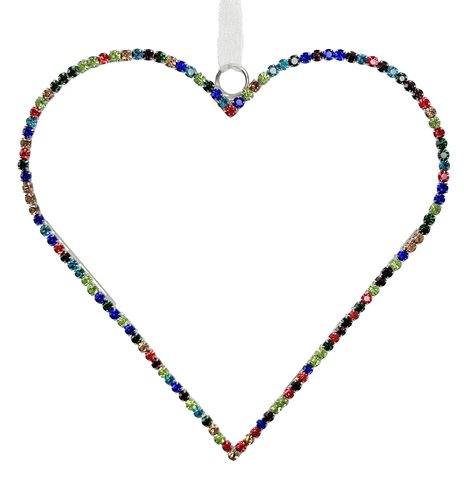 shishi Jewel heart multicolor 12cm