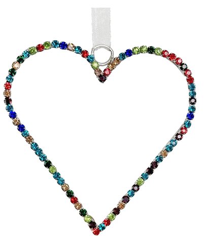 shishi Jewel heart multicolor 8cm