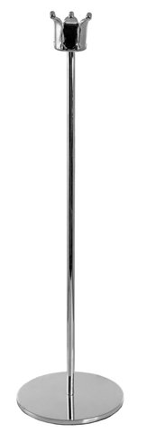 shishi Metal crown CH d2 3cm silver 29cm