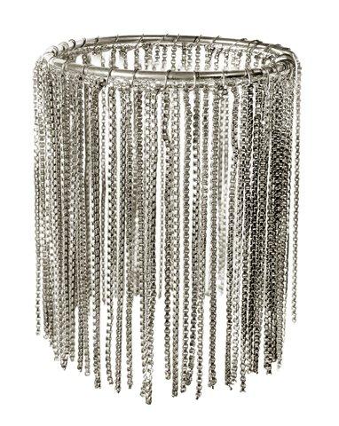 shishi Metal fringe candle ring silver d7 5cmcm