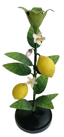 shishi Metal lemon candleholder for 1 candle 26