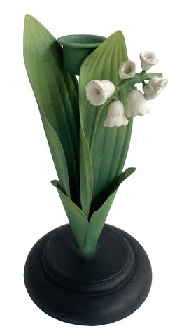 shishi Metal lily of the valley CH white-green