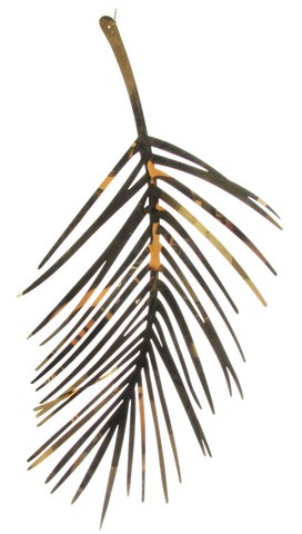 shishi Metal palm leaf gold 40cm