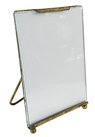 shishi Metal photo frame standing gold 12 8x9x1
