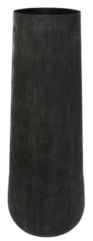 shishi Metal pot black lined h120cm