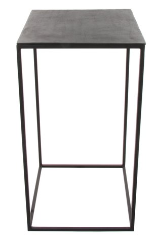 shishi Metal table black plate 40x40x75cm