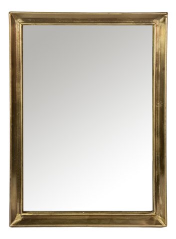 shishi Mirror with brass frame 21x30cm
