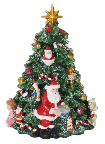 shishi Music box tree h17cm