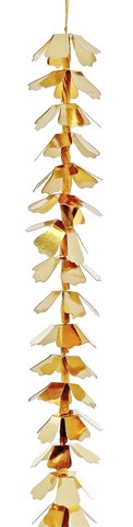 shishi Paper flower garland gold 125cm