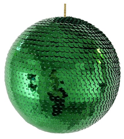 shishi Sequin ball green 12cm