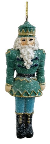 shishi Soldier ornament blue-green 9 5cm