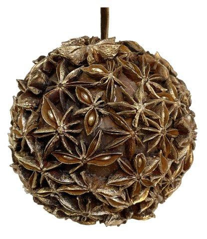 shishi Star anise ball gilded 10cm
