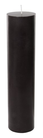 shishi Stearin cylinder black d7;h30cm