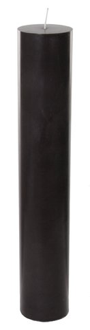 shishi Stearin cylinder black d7;h40cm