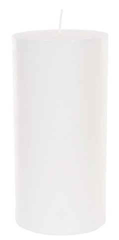 shishi Stearin cylinder white 10x20cm