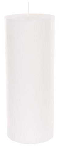 shishi Stearin cylinder white 10x25cm