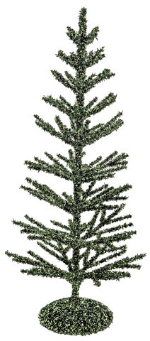 shishi Tinsel tree green 46cm