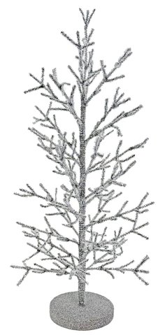 shishi Tinsel tree silver 67cm