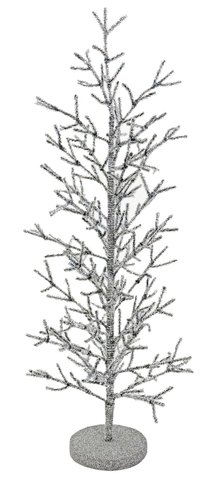 shishi Tinsel tree silver 78cm