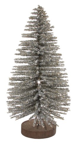 shishi Twig-tinsel tree silver 42cm