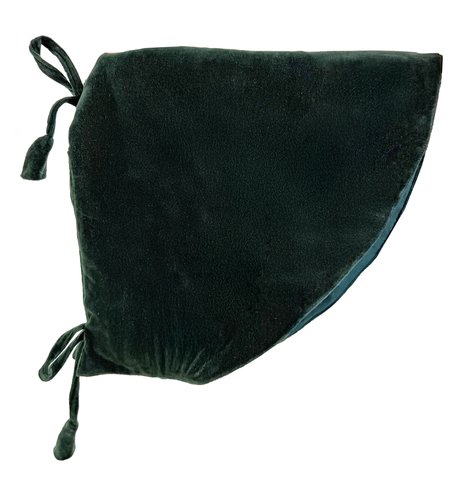 shishi Velvet tree skirt green 80cm