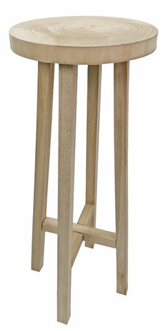 shishi WOODEN STOOL natural d 32;h80cm