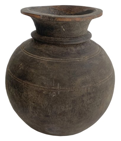 shishi Wooden vase d20;h22cm