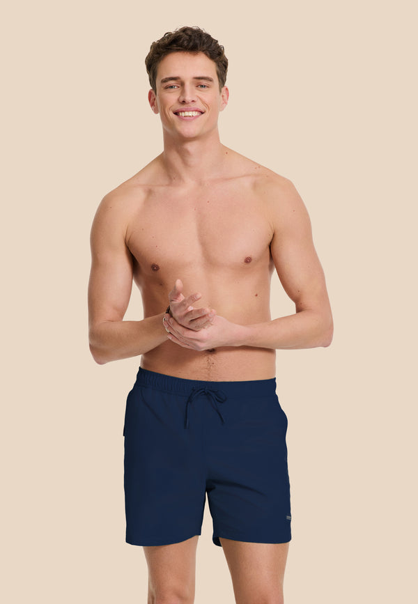 shiwi NATE QUICK DRY swim shorts solid Blue dark navy