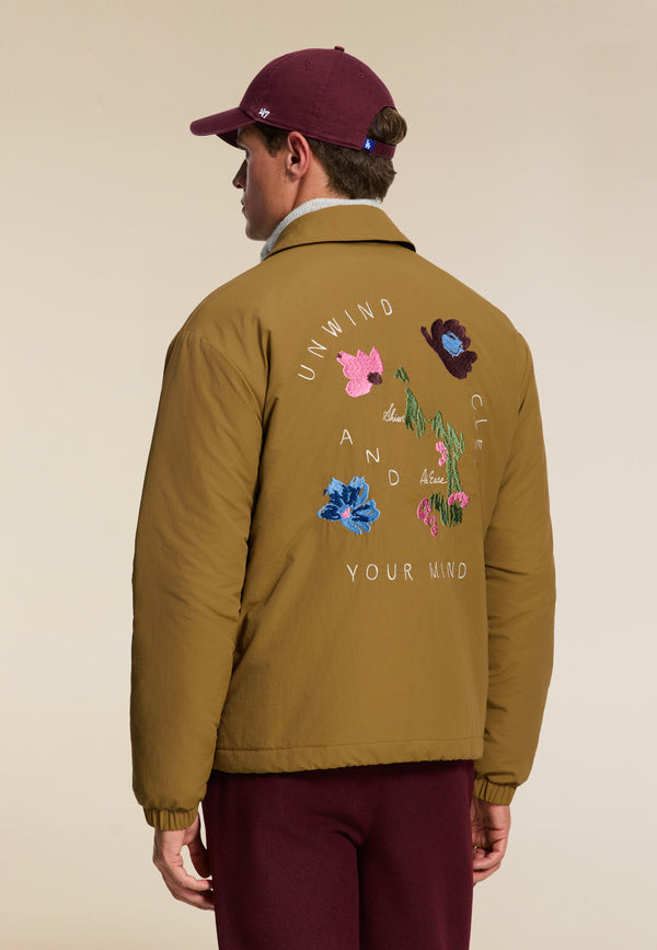 shiwi OTIS padded jacket shiwi unwind Brown hazelnut