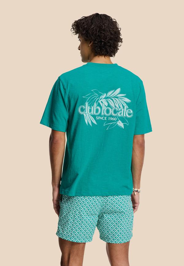 Shiwi FINN Relaxed T-shirt Club Locale Blue Lagoon