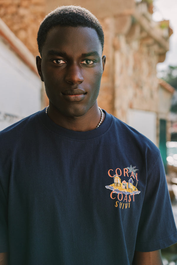 Shiwi FINN Relaxed T-shirt Coral Coast