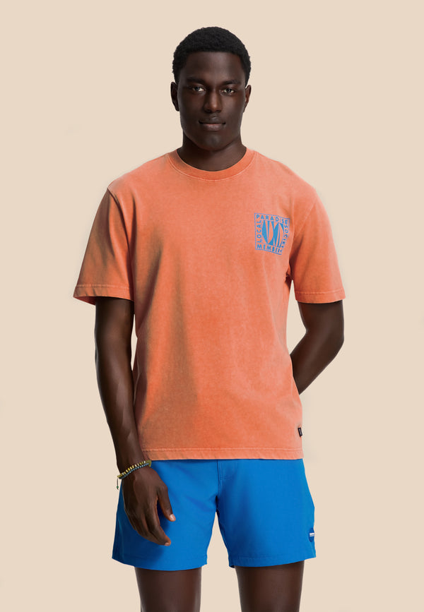 Shiwi FINN Relaxed T-shirt Paradise Block