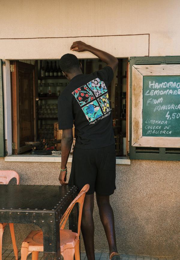 shiwi FINN relaxed t-shirt sketched flowers