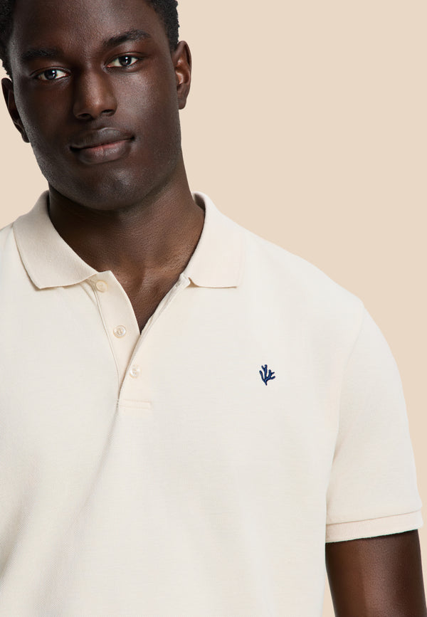 Shiwi JUSTIN Regular Polo Solid Beige
