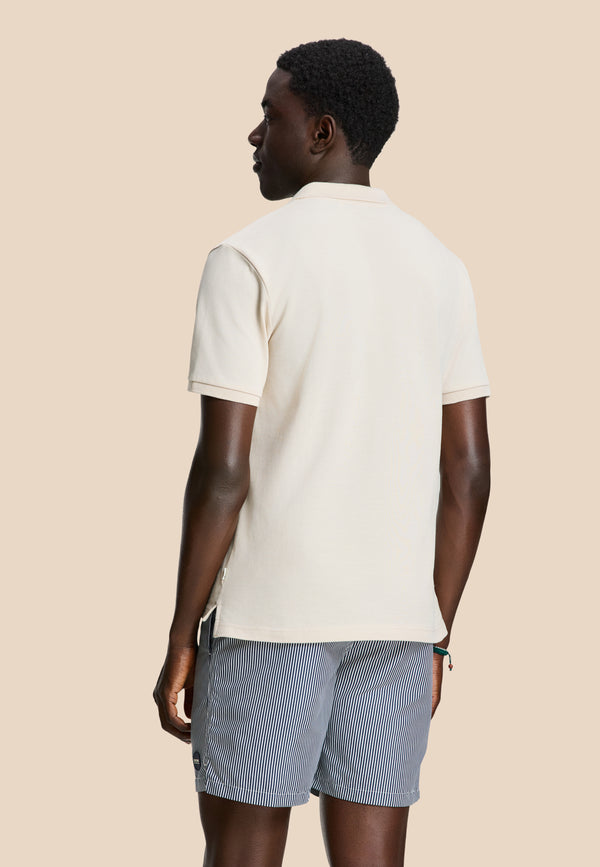 Shiwi JUSTIN Regular Polo Solid Beige