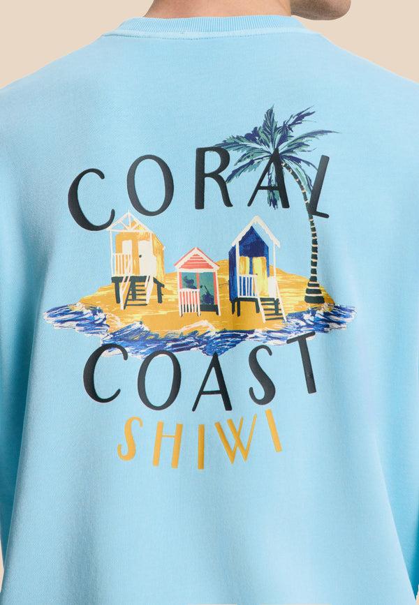 Shiwi KYLE Relaxed Fit Sweat Sketched Island