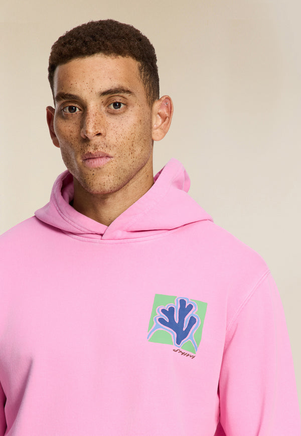 Shiwi LEO Regular Fit Slow Pace Hoodie Pink Dusk