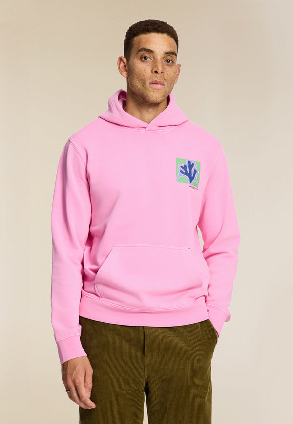 Shiwi LEO Regular Fit Slow Pace Hoodie Pink Dusk