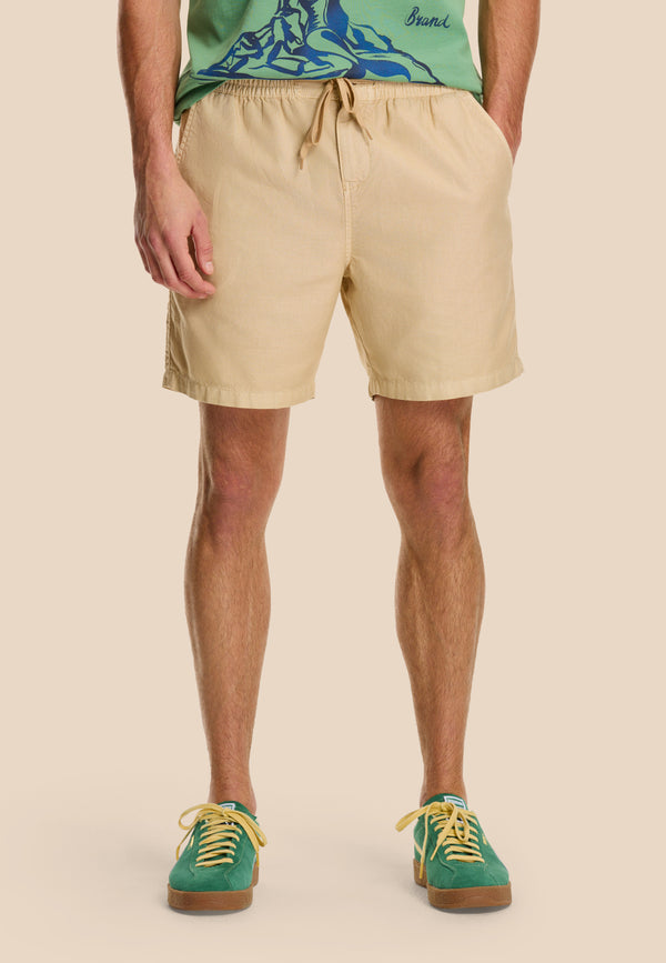 Shiwi LEWIS Linen Shorts Beige